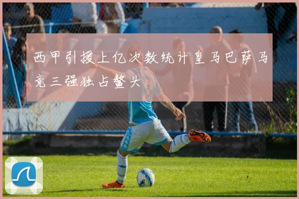 西甲引援上亿次数统计皇马巴萨马竞三强独占鳌头